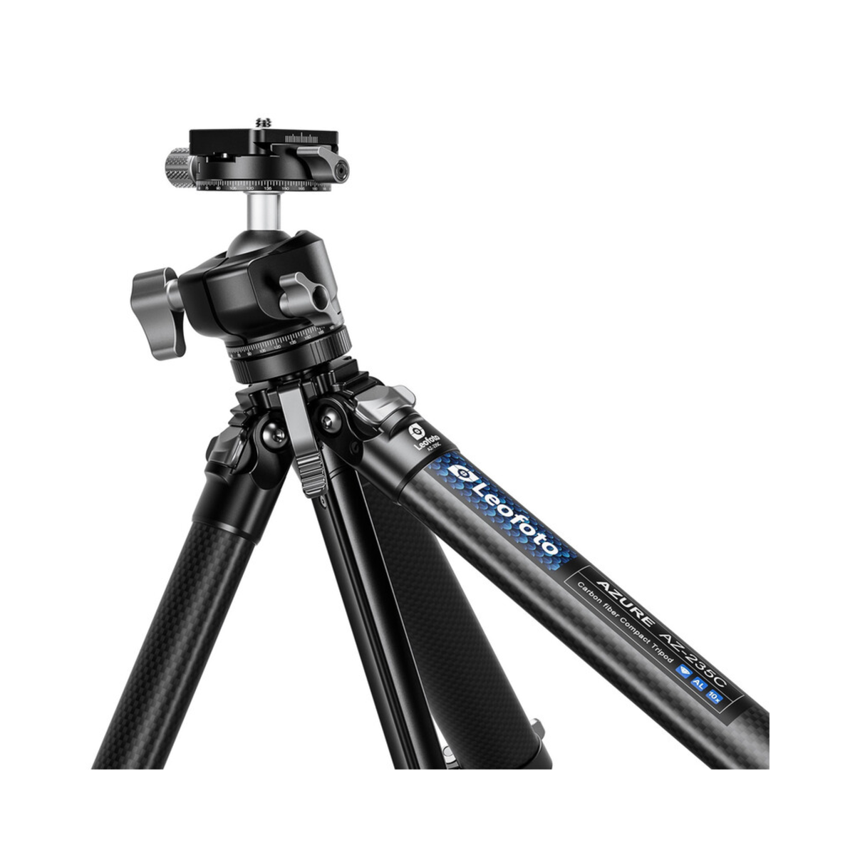 Leofoto AZ-235C+LH-30R AZURE SERIES Ultra-Compact Tripod