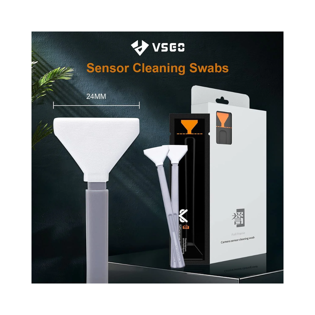 VSGO Full Frame Camera Sensor Cleaning Swab Kit