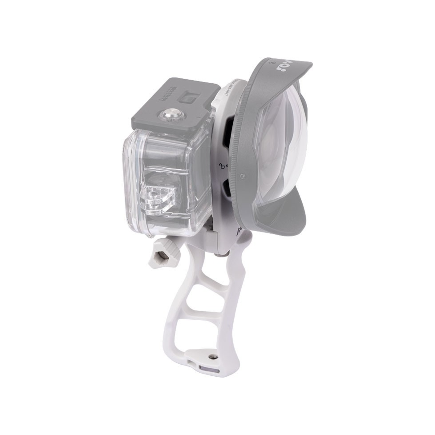 AOI QRS-02-MB5-WHT Quick Release System 02 Mount Base for Insta 360 Ace Pro 2 Dive Housings