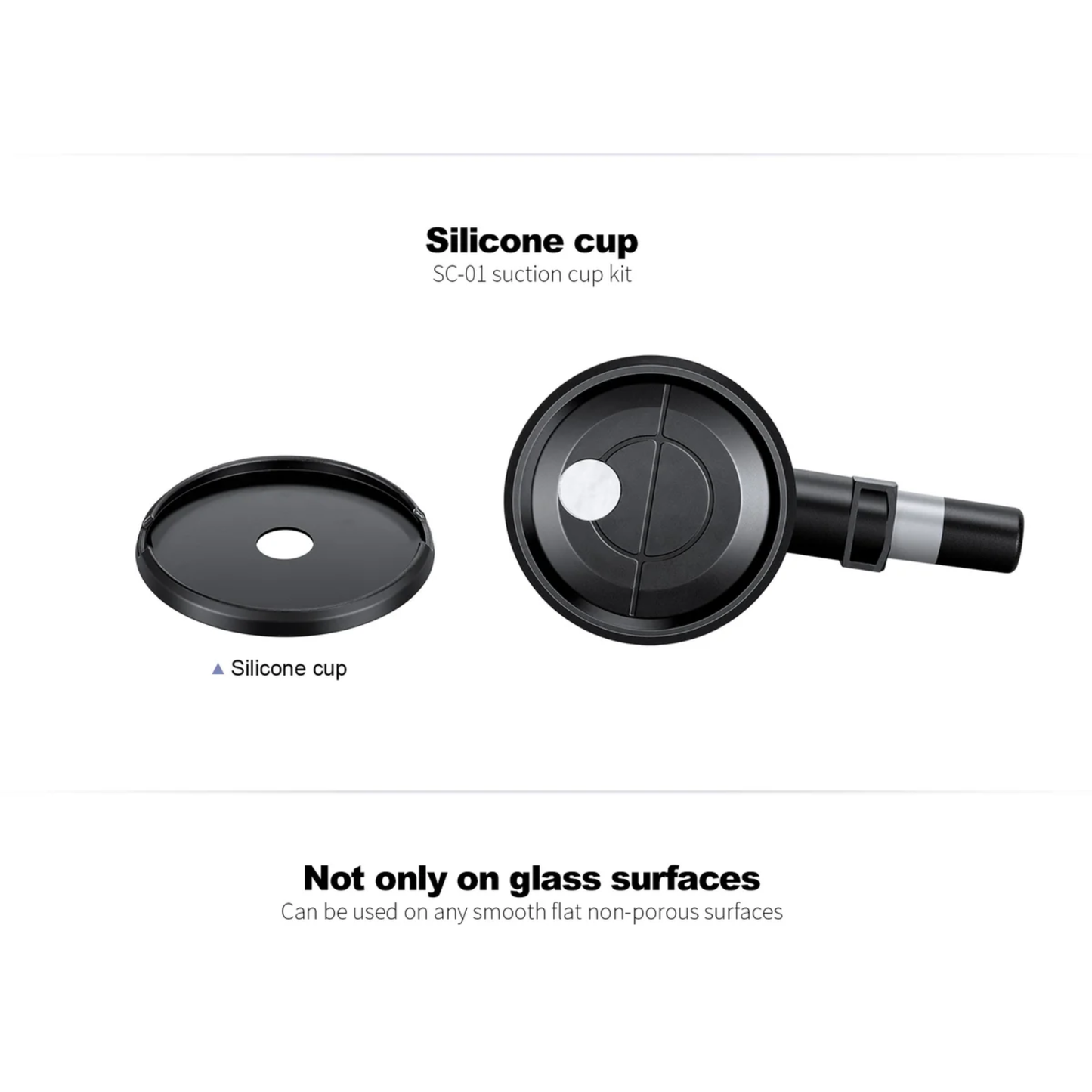 Leofoto SC-01 KIT Suction Cup Small + Articulated Arm + Smartphone Holder