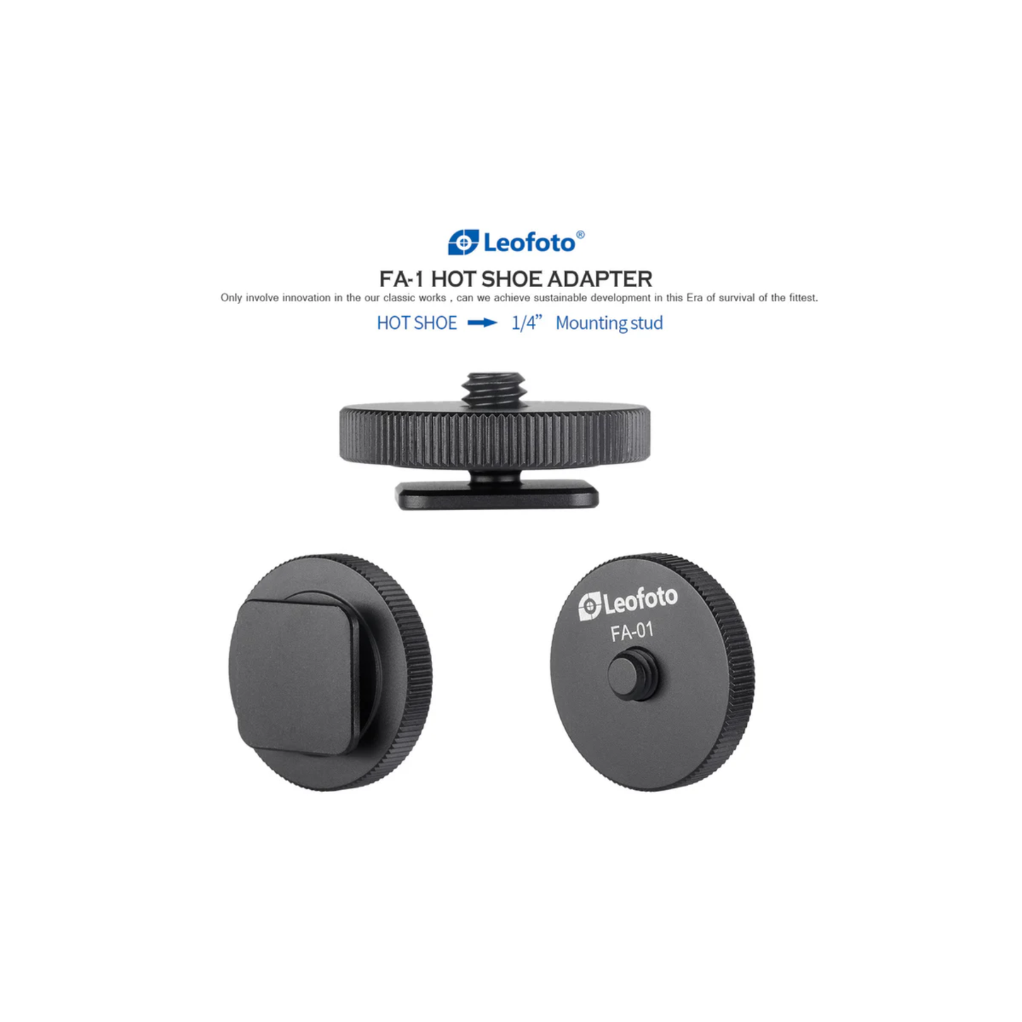 Leofoto Multipurpose Clamp Kit FA-01+ MBC-18 + PC-90II Mini Ballhead with Phone Clamp and Hot Shoe for Camera