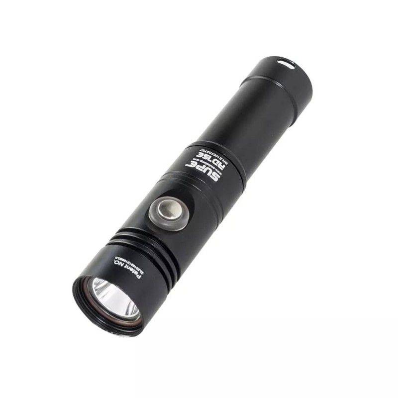 SUPE RD75E 1200 Lumens Dive Torch Light (Black)