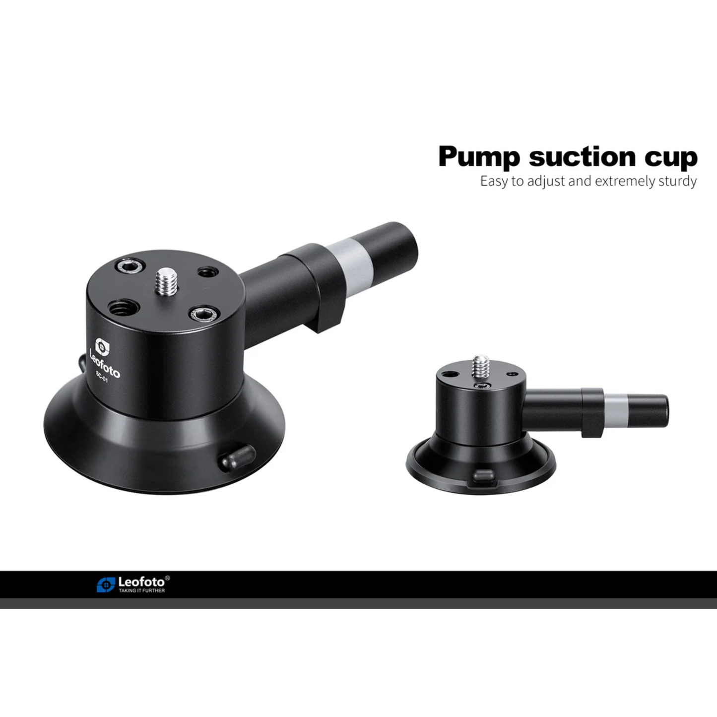 Leofoto SC-01 KIT Suction Cup Small + Articulated Arm + Smartphone Holder
