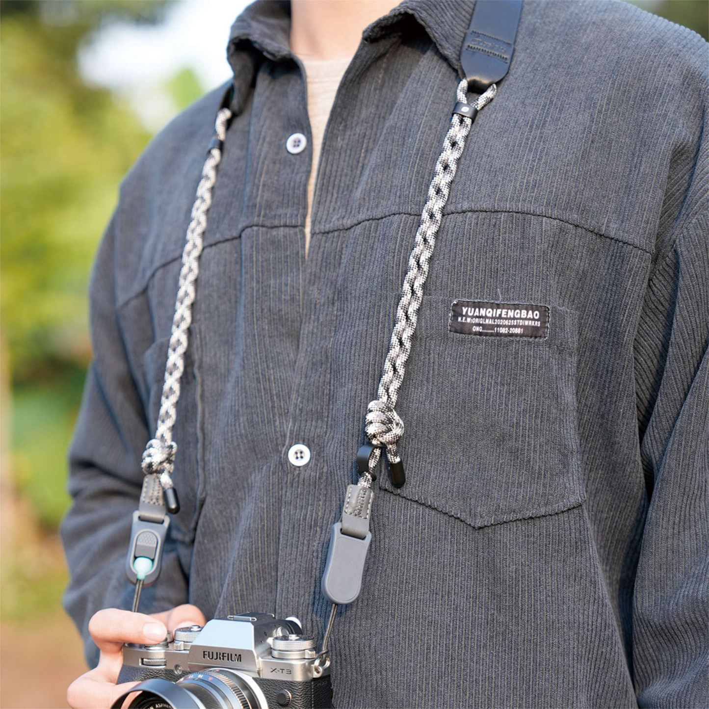 Leofoto L-CS-205 Camera Strap – Rainbow Pearl