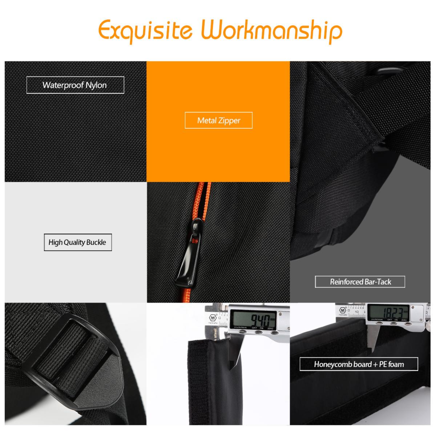 Small DSLR Camera Backpack for Travel Outdoor Photography 13*9.8*5.5 inches