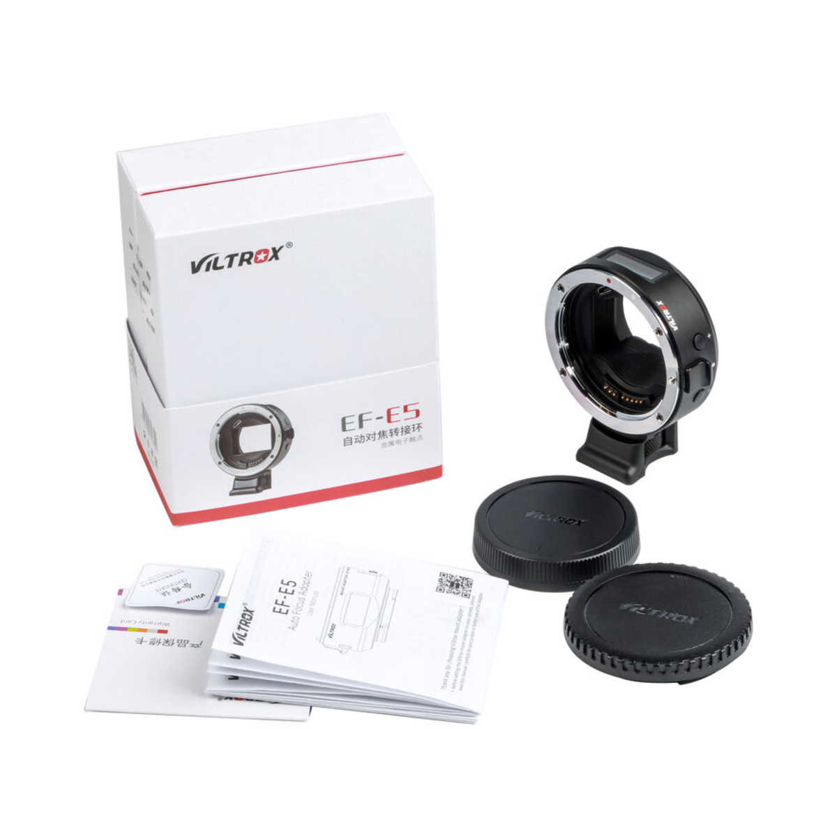 Viltrox Mark V EF-E5 Canon EF Lens to Sony E-Mount Body Adapter with OLED Screen