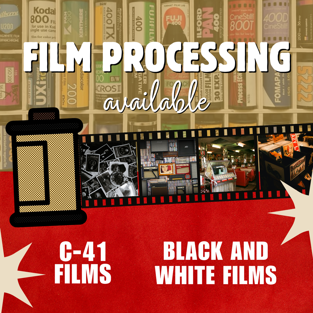 Film Processing Fee ( ALWAYS AVAILABLE )