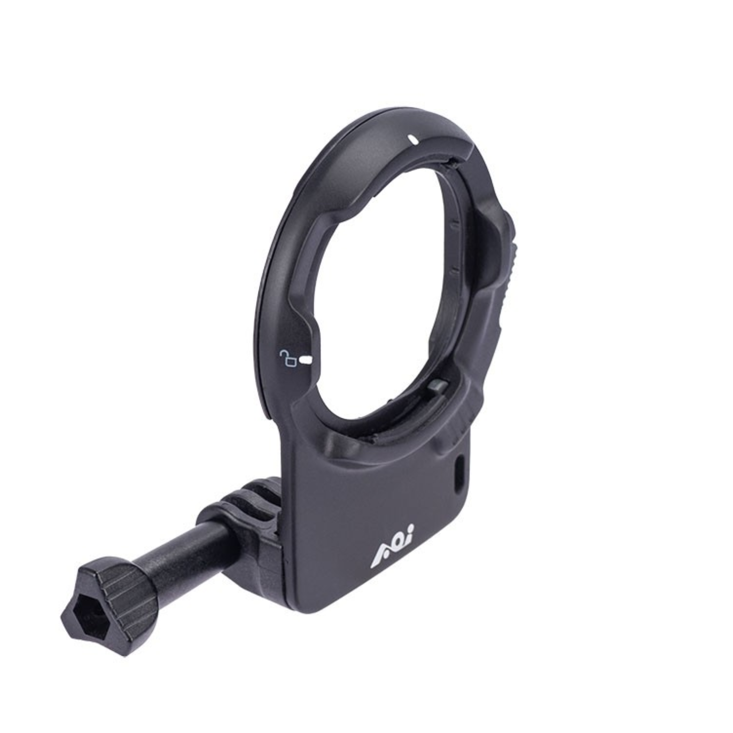 AOI Quick Release System 02 Mount Base for DJI OSMO Action 6 Waterproof Case Black