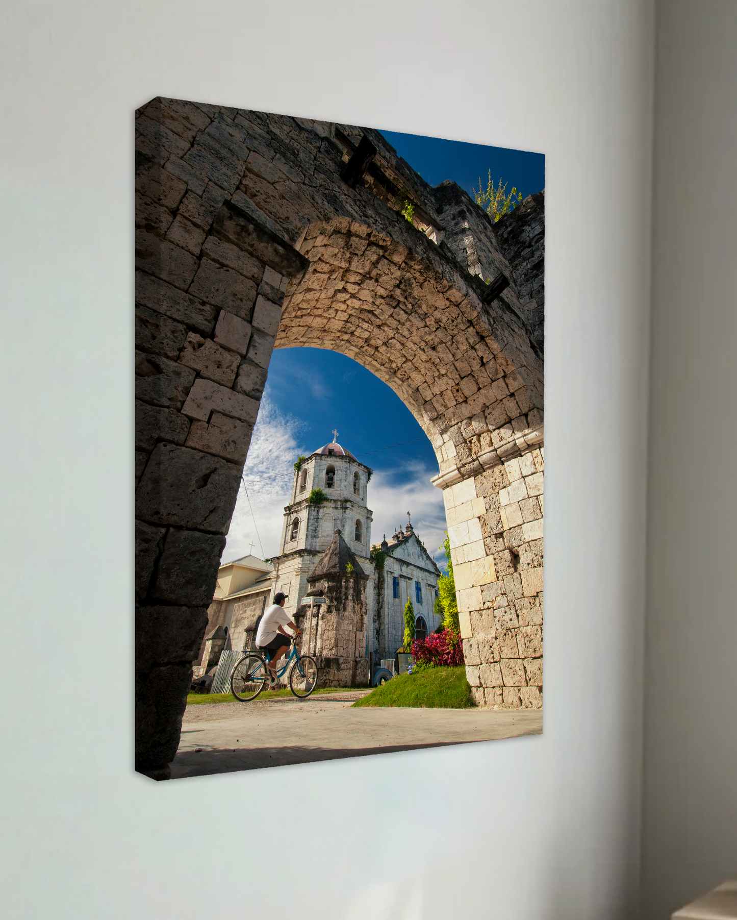 Our Lady of the Immaculate Conception Church and the Cuartel Ruins in Oslob, Cebu