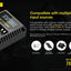 Nitecore FX1 Dual Slot USB Charger for Fujifilm NP-W126/s