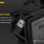 Nitecore UCN1 Dual Slot USB Charger for Canon LP-E6, LP-E8 Battery