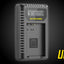 Nitecore UCN5 Dual Slot USB Charger for Canon LP-E17 Battery