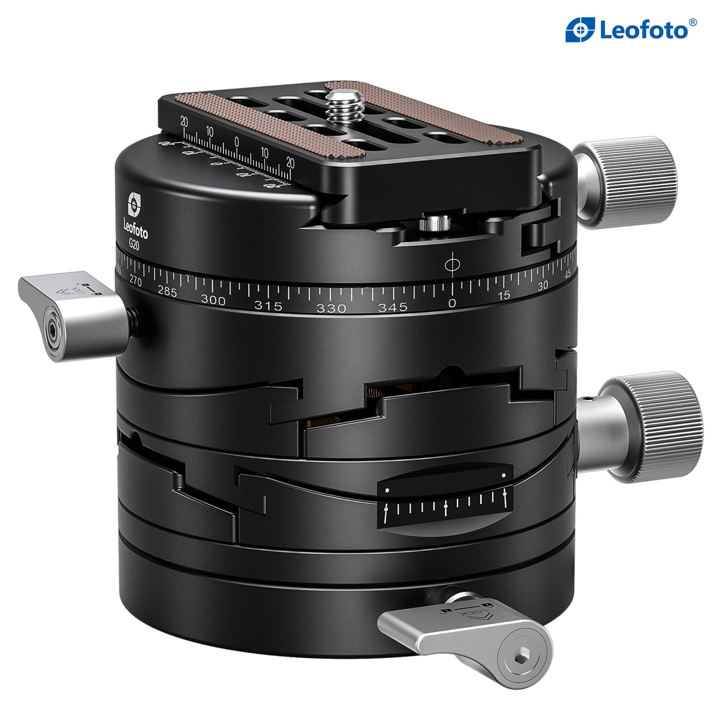 Leofoto G20 3D Geared Ball Head