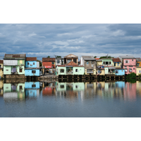 Houses at Hue, Vietnam