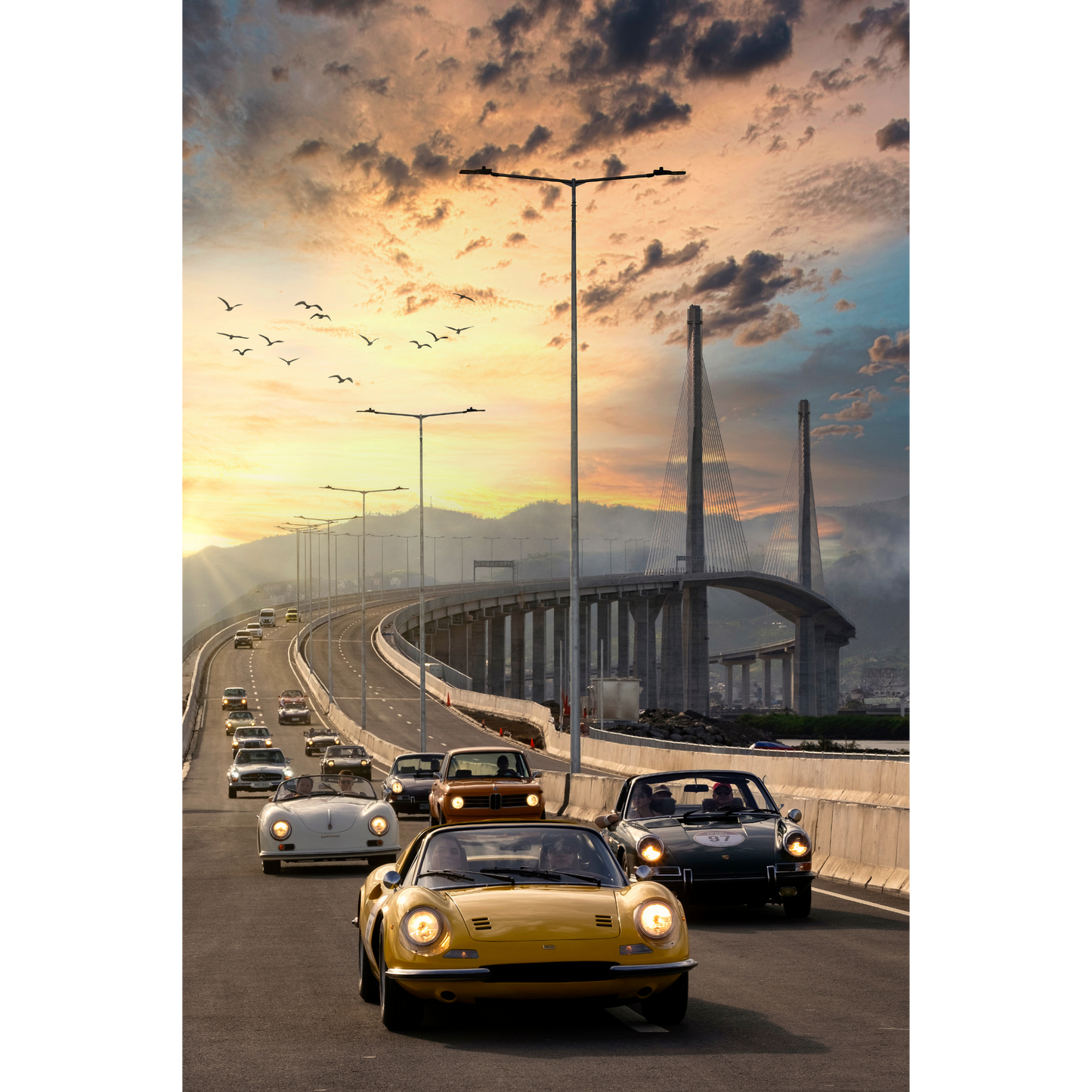 Sunset at CCLEX Cebu–Cordova Link Expressway 2