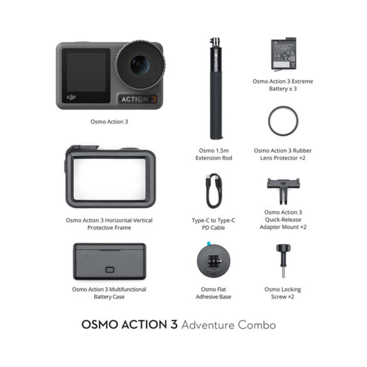 DJI Osmo Action 3 Adventure Combo