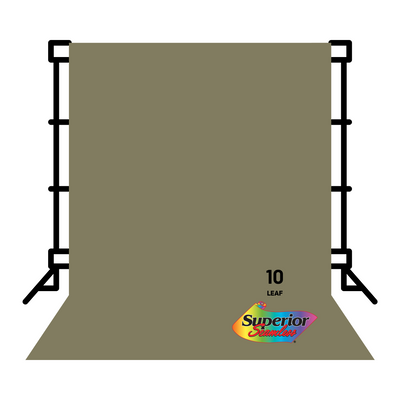 Superior Backdrop Seamless Paper 2.72x10 meters No.10 (Leaf)