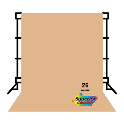 Superior Backdrop Seamless Paper 2.72x10 meters No.26 (Pongee)