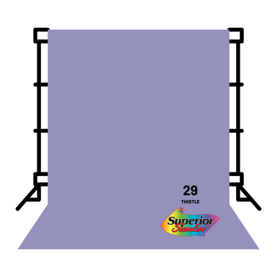 Superior Backdrop Seamless Paper 2.72x10 meters No.29 (Thistle)