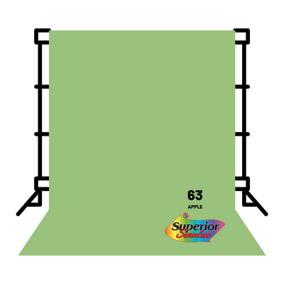 Superior Backdrop Seamless Paper 2.72x10 meters No.63 (Apple)