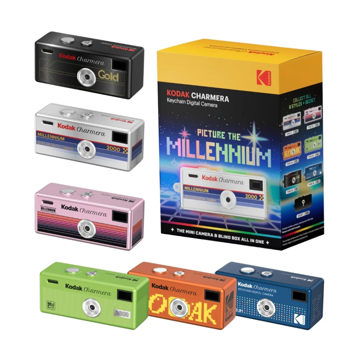 Kodak Charmera Millenium Edition Digital Camera (Single Blind Box)