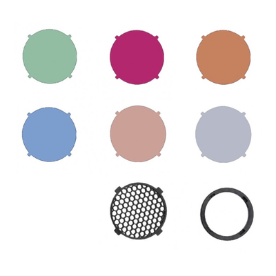 Jinbei HD-2Max Color Gel + Honeycomb (four Claw Adapter)