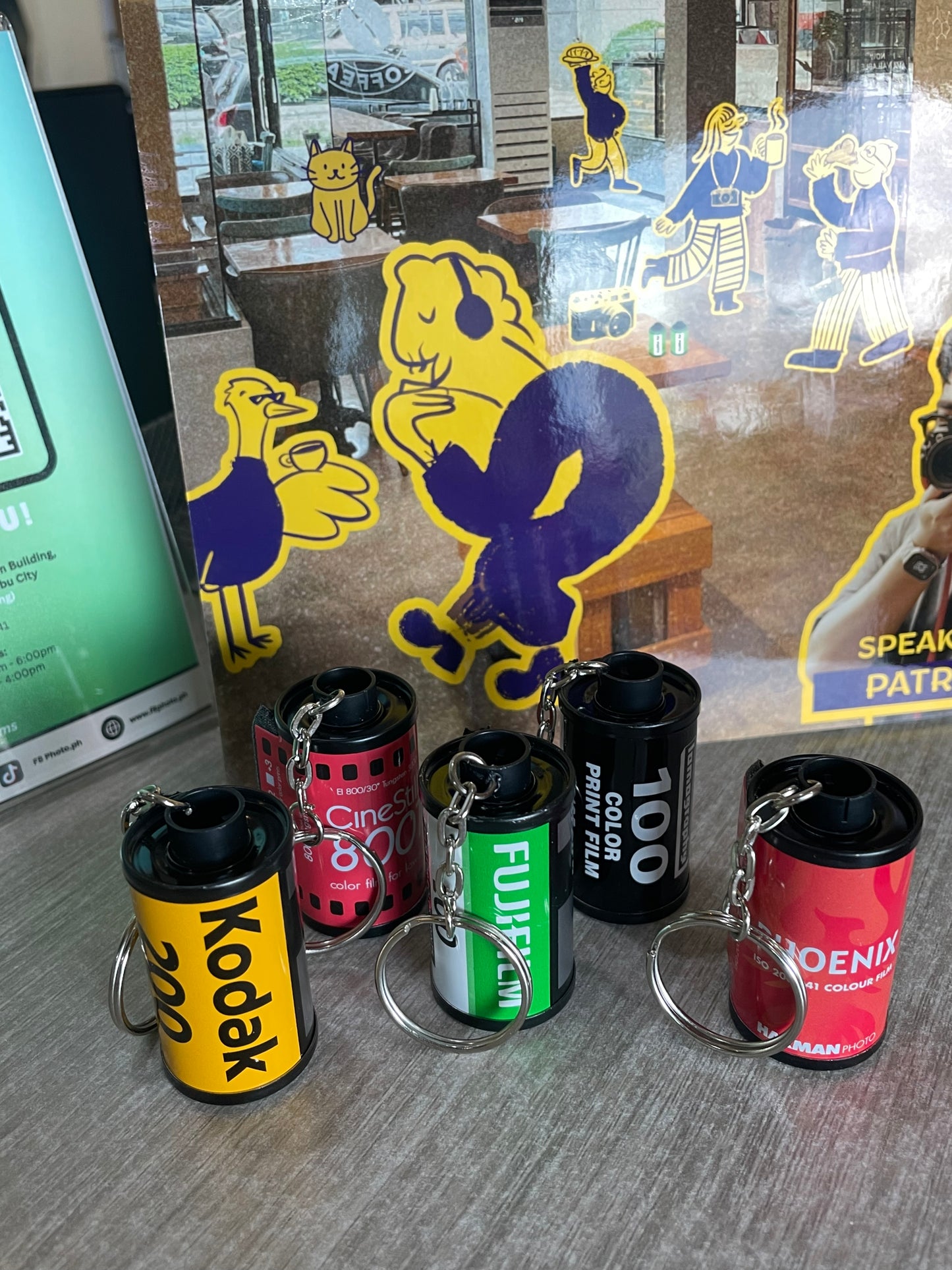 Film Canister Keychain