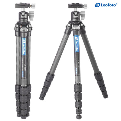 Leofoto LS-225C Ranger Series Carbon Fiber Tripod with LH-25 Ball Head Set