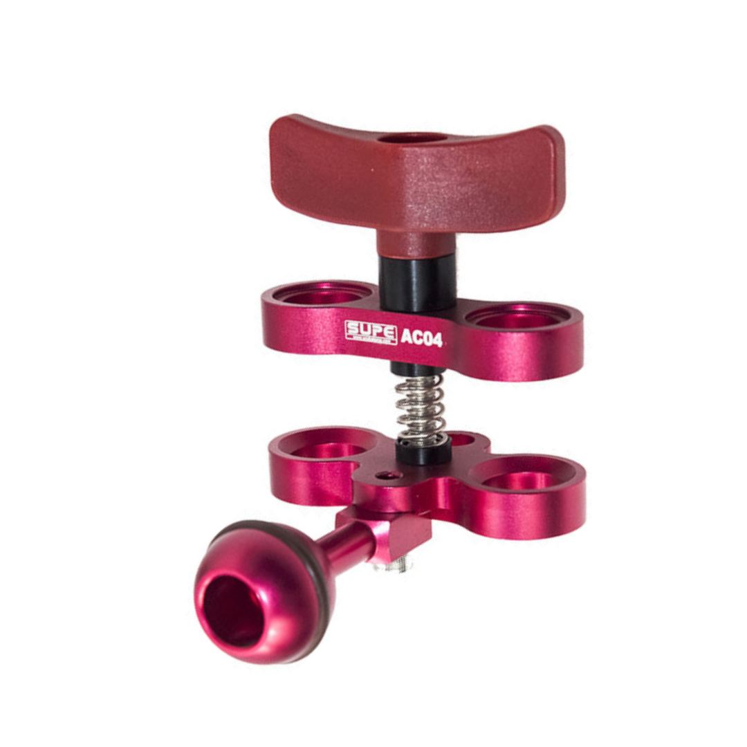 SUPE AC04 Standard Clamp (Red)