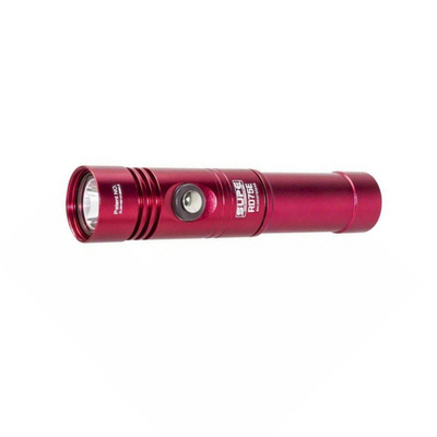 SUPE RD75E 1200 Lumens Dive Torch Light (Red)