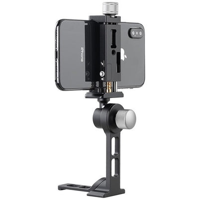 Leofoto PC-90II Adjustable Smartphone Clamp and PS-1 Stand Combo