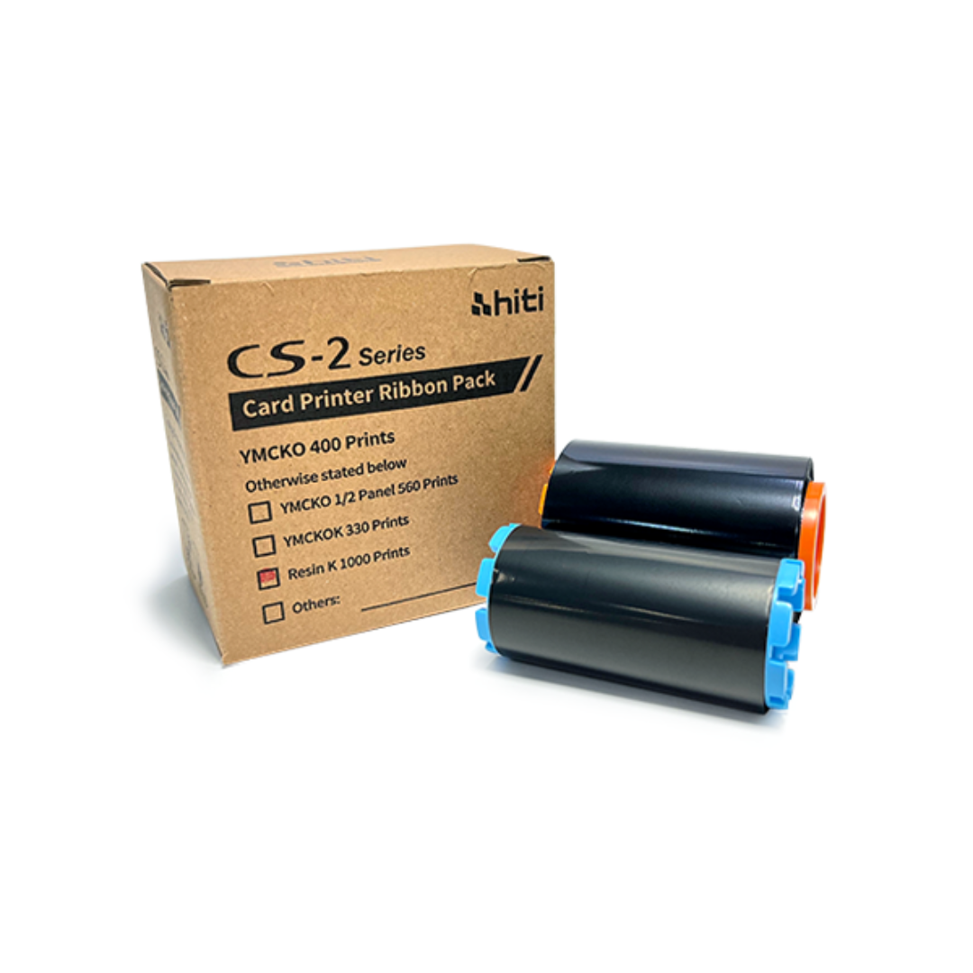 Hiti CS-200e Black/Resin K Ribbon 1000 Prints – GMW Trading Inc. (F8 Photo)