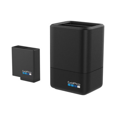 GoPro Dual Battery Charger + Battery for Hero 7/6/5