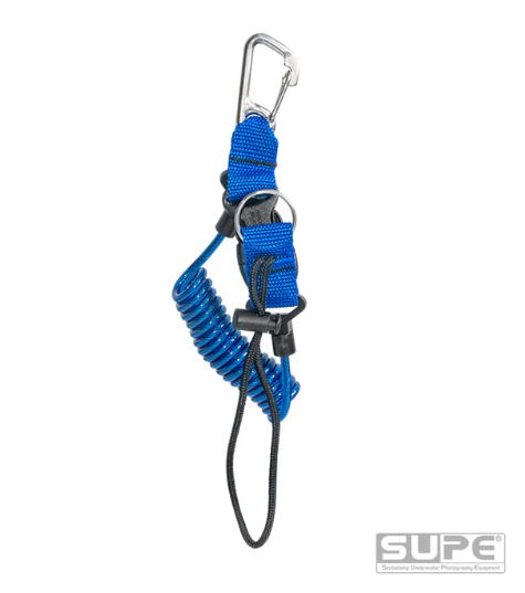 SUPE Camera Lanyard (Blue)