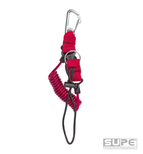 SUPE Camera Lanyard (Red)