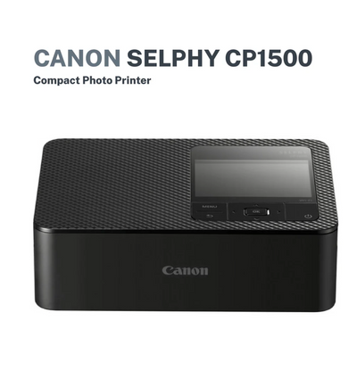 Canon CP1500 Selphy Photo Printer(Black)