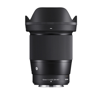 Sigma 16mm f/1.4 DC DN Lens for Fujifilm X-mount