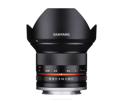 Samyang 12mm f/2.0 NCS CS Lens for Fujifilm X-mount