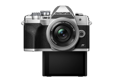 Olympus OM-D E-M10 Mark IV Mirrorless Camera (Silver)