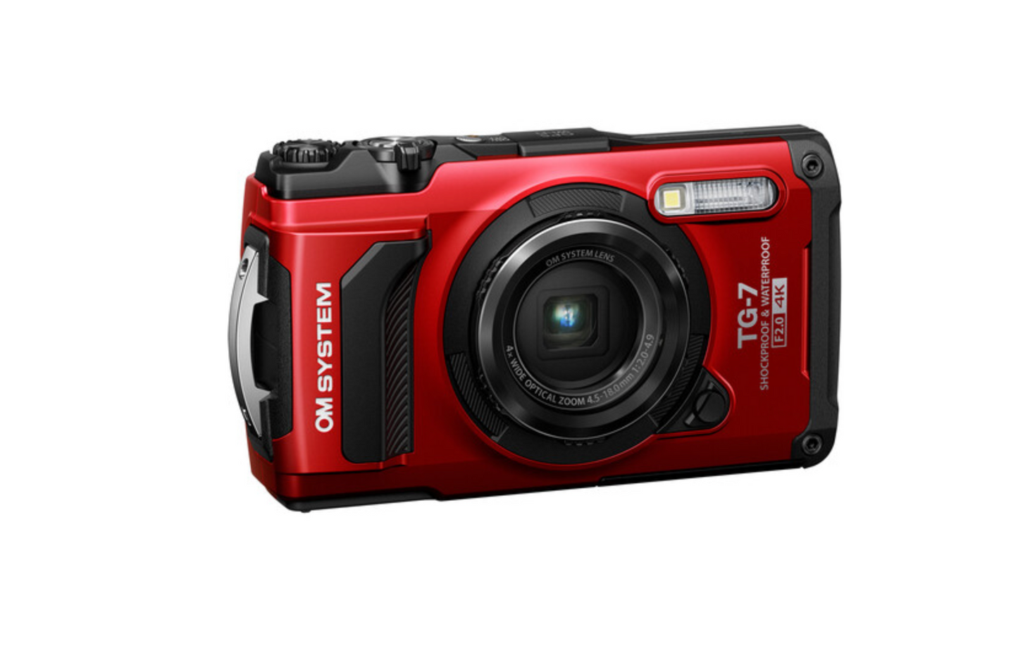 Olympus Tough TG-7 Digital Camera (Red)