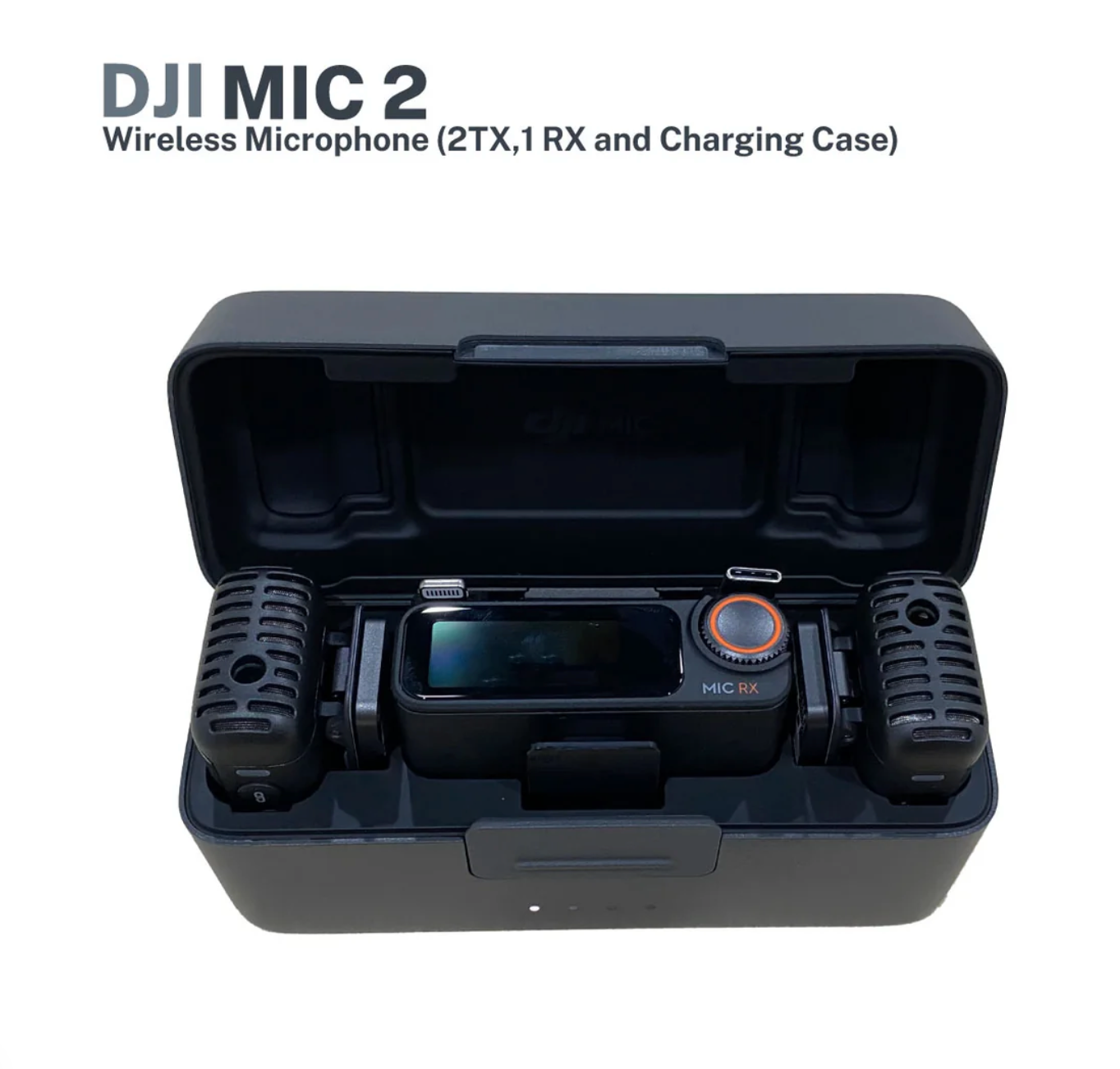 DJI Mic 2 (2 TX + 1 RX + Charging Case)