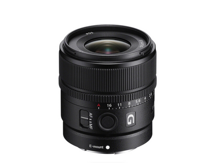 Sony E 15mm f/1.4 G Lens