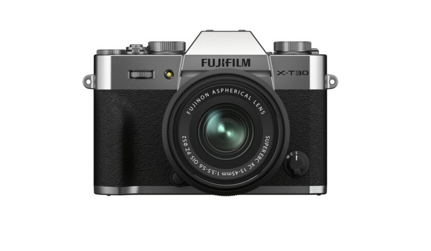 Fujifilm X-T30II kit XC 15-45mm f/3.5-5.6 Mirrorless Camera (Silver)