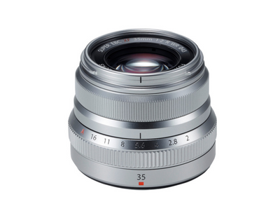 Fujifilm XF 35mm f/2 R WR Lens (Silver)