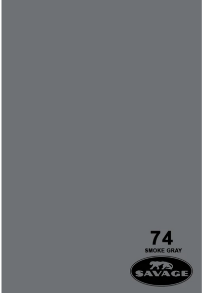 Savage Widestone Seamless Backdrop Paper 9x36ft (Smoke Gray)