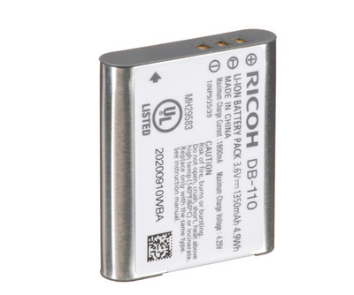 Ricoh DB-110 Rechargeable Lithium-Ion Battery (3.6V, 1350mAh)