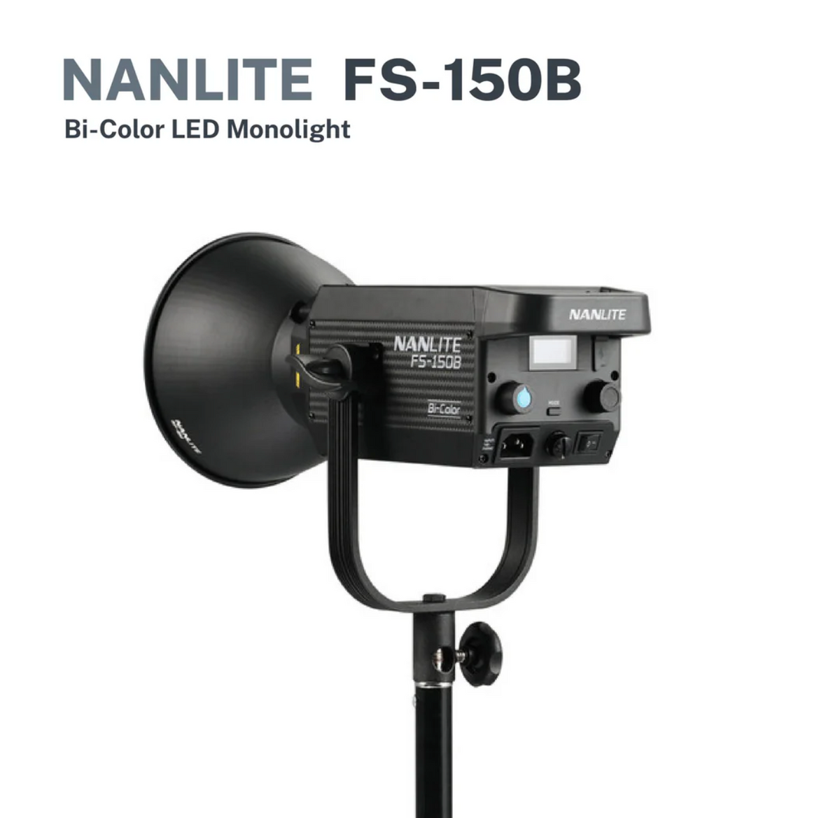 Nanlite FS-150B 180W Monolight Bi-color Kit – F8 Photo
