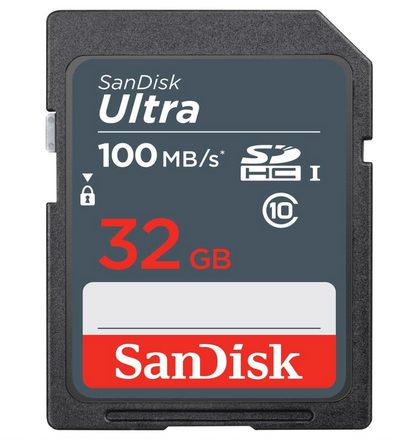 Sandisk SD Ultra 32GB 100MB/s UHS-I