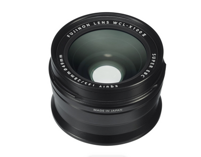 Fujifilm WCL-X100 II Wide Conversion Lens (Black)