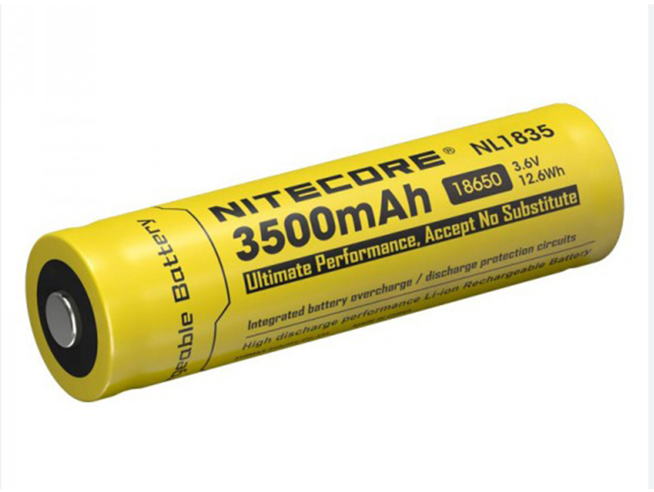 Nitecore NL1835 3500MAH Rechargeable 18650 Battery
